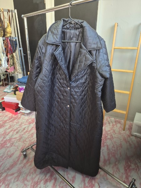 Community clothing closet: selection of donated items